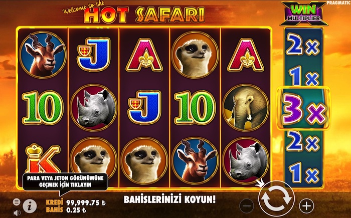 hot safari pragmatic play