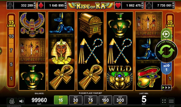 rise of ra slot